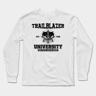 Honkai Star Rail Trailblazer University (Black) Long Sleeve T-Shirt